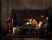 GREUZE, Jean-Baptiste Septimius Severus and Caracalla china oil painting reproduction